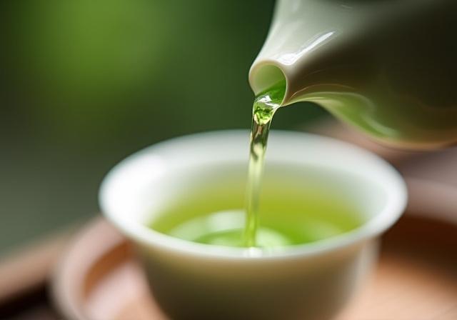 Japanilaisen teen maistelu